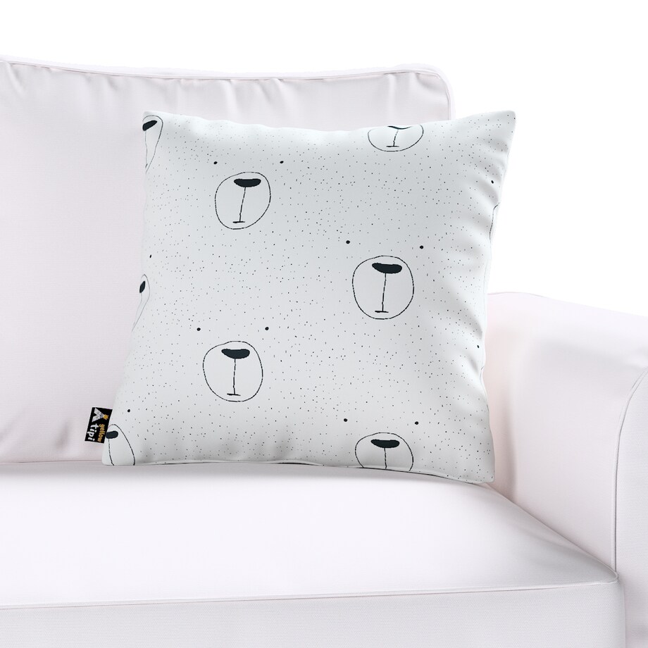 Poszewka Milly 60x60 ecru-czarny