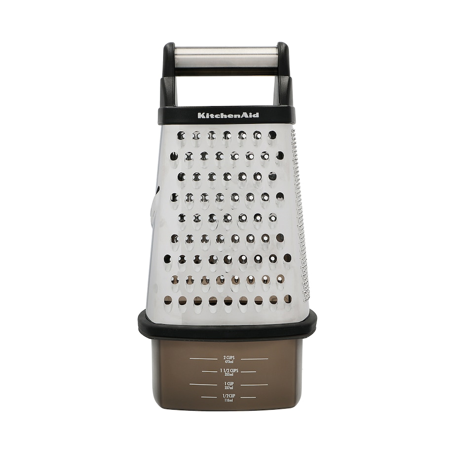 KitchenAid tarka z zamykanym pojemnikiem Box Grater Onyx Black