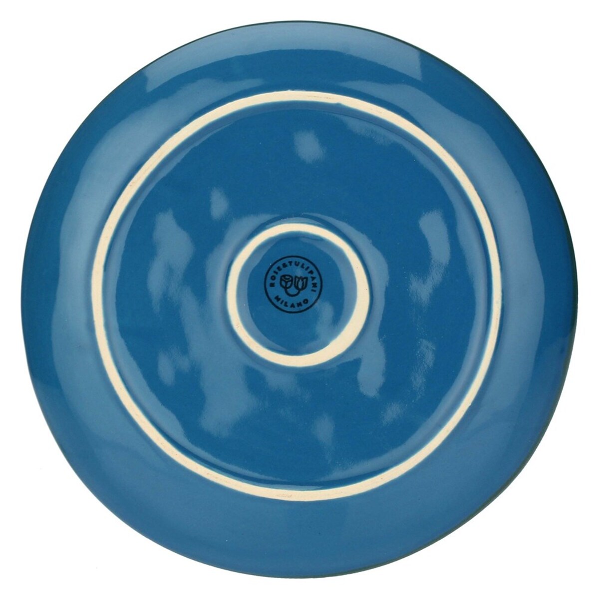 Zestaw 4 talerzy do sałatek Concerto Blu Avio - Granatowy, 20 cm