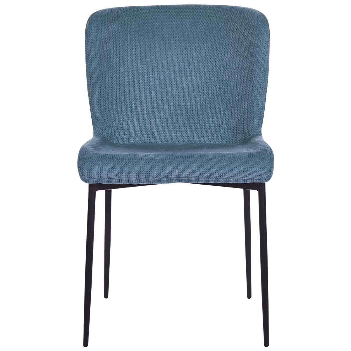 Zestaw 2 krzeseł do jadalni niebieski ADA