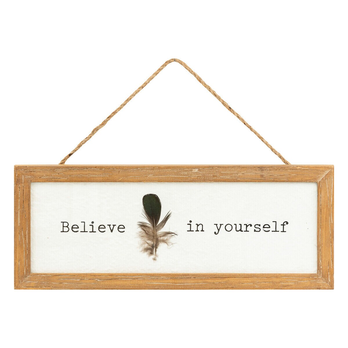 Dekoracja ścienna w ramce YONA, 38 x 15 cm