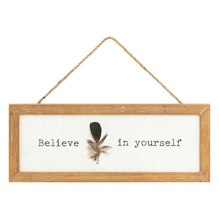 Dekoracja ścienna w ramce YONA, 38 x 15 cm