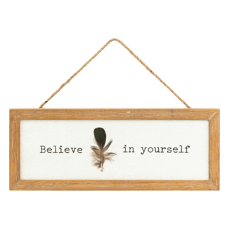 Dekoracja ścienna w ramce YONA, 38 x 15 cm