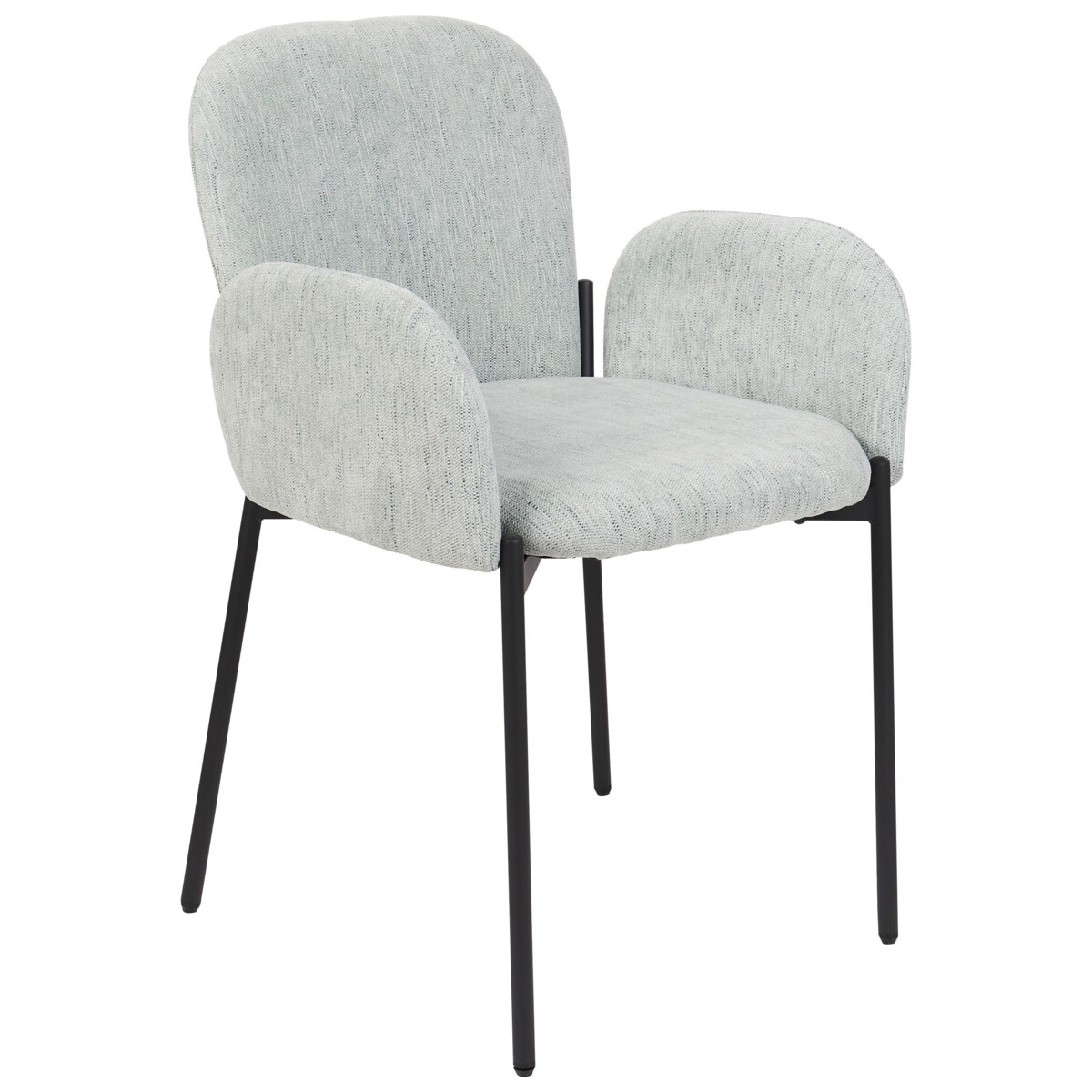 Zestaw 2 krzeseł do jadalni miętowe ALBEE