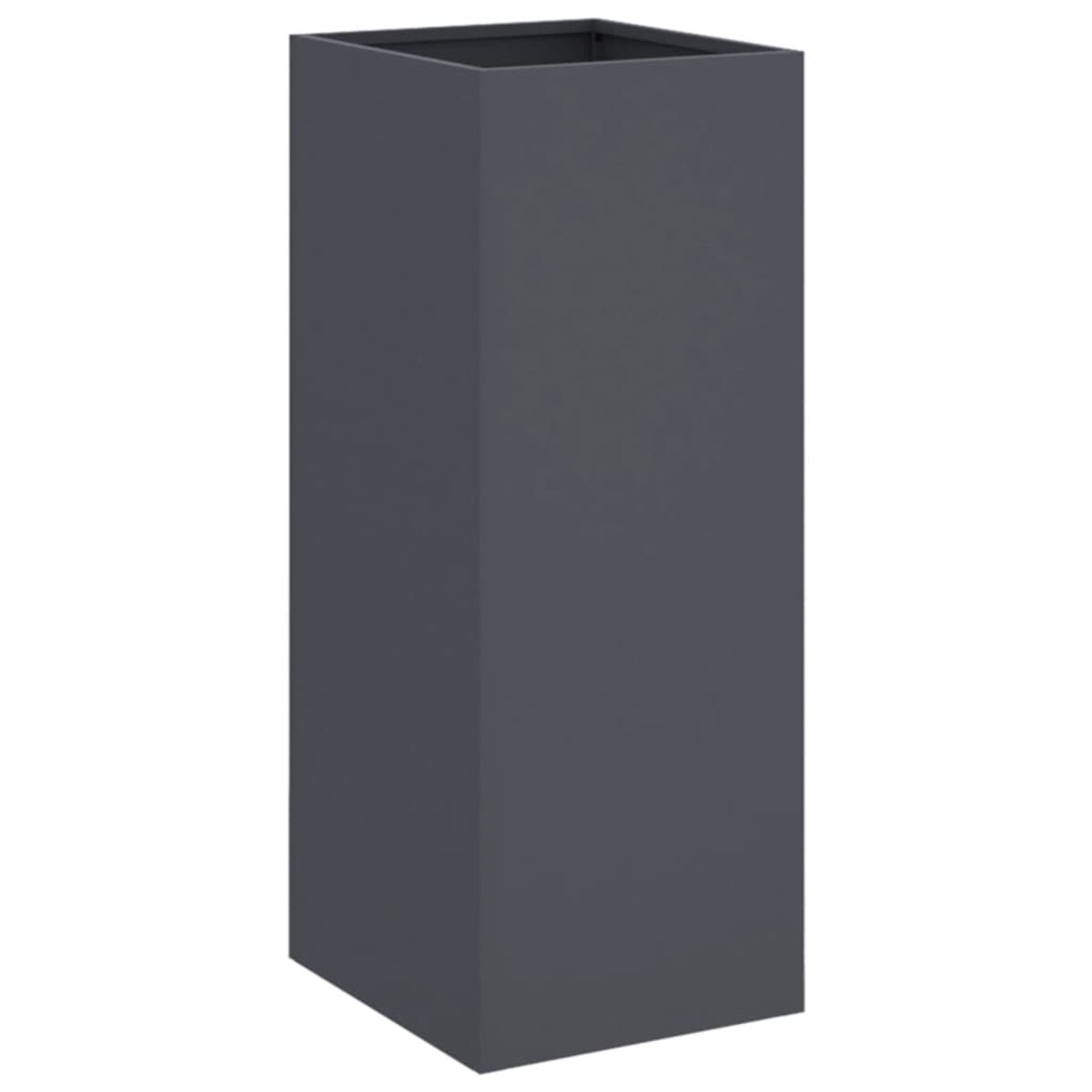 vidaXL Donica, antracytowa, 32x29x75 cm, stal