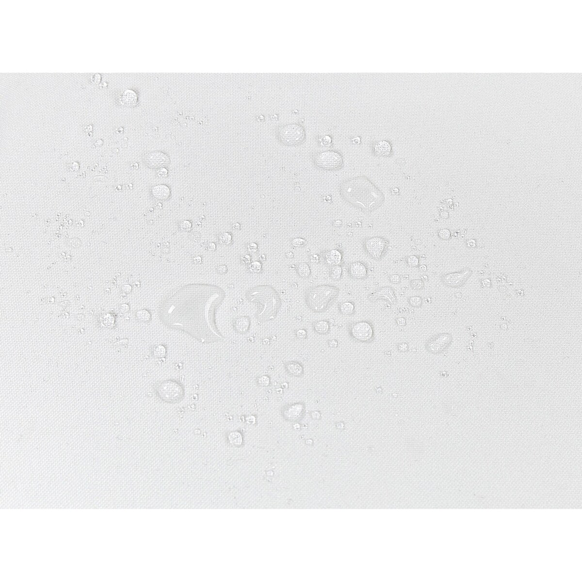 Poduszka na ławkę ogrodową VIVARA 169 x 50 cm Biały