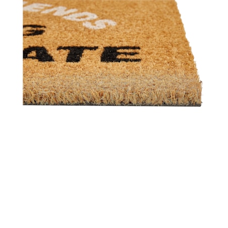 Wycieraczka kokosowa 40 x 60 cm naturalna PAMIR