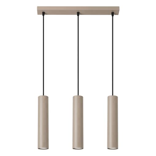Lampa wisząca LAGOS 3L taupe