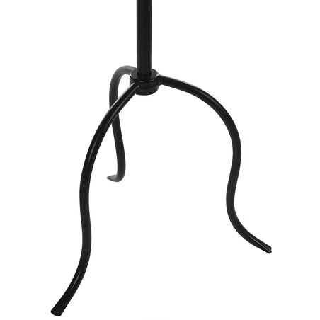 Świecznik ALMADA Metal 118 cm Czarny