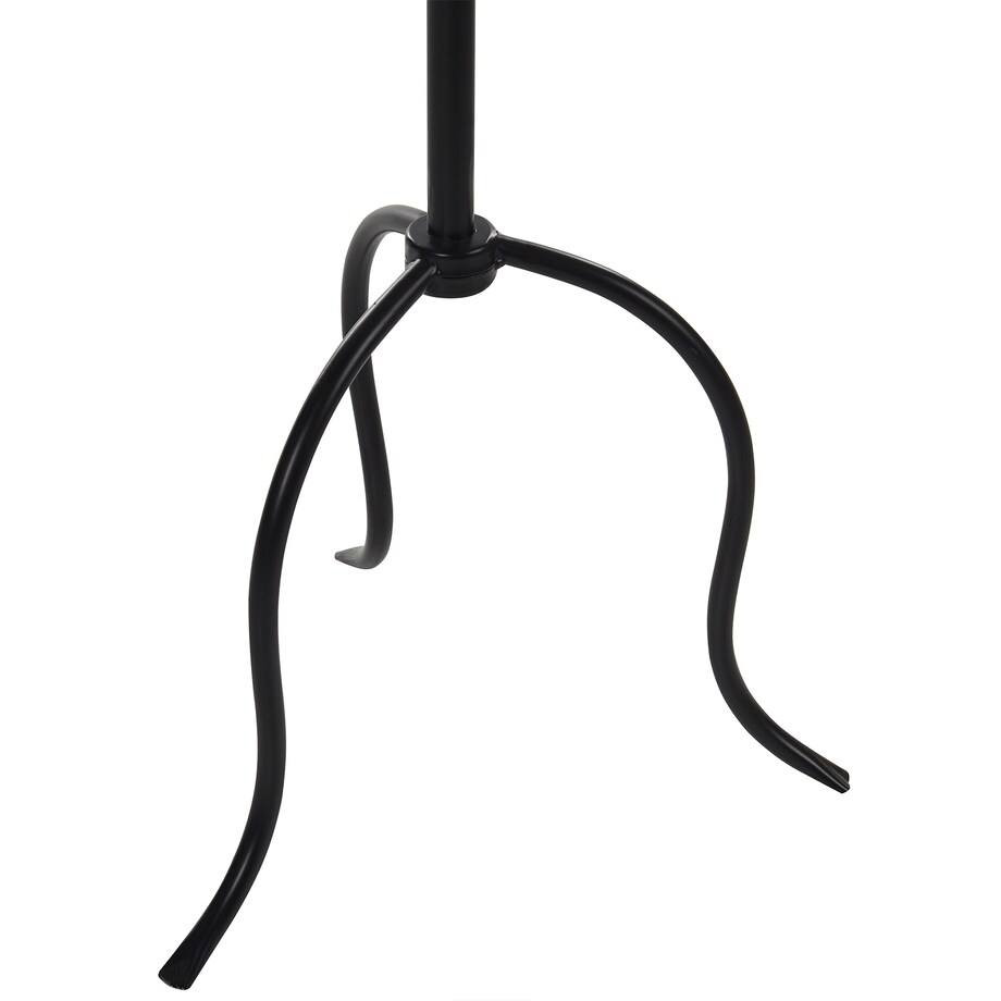 Świecznik ALMADA Metal 118 cm Czarny