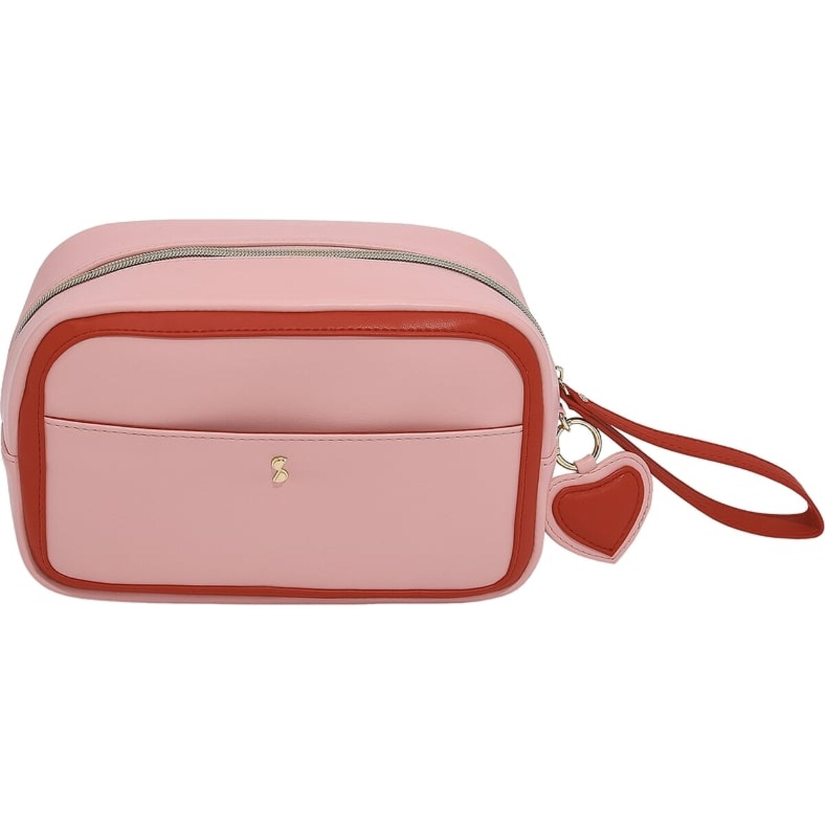 Kosmetyczka Stackers Heart różowo-czerwona