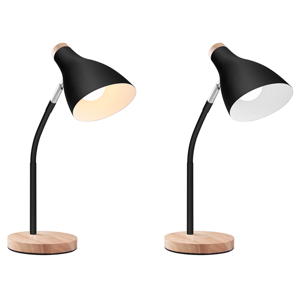 Lampka biurkowa Scandi Black