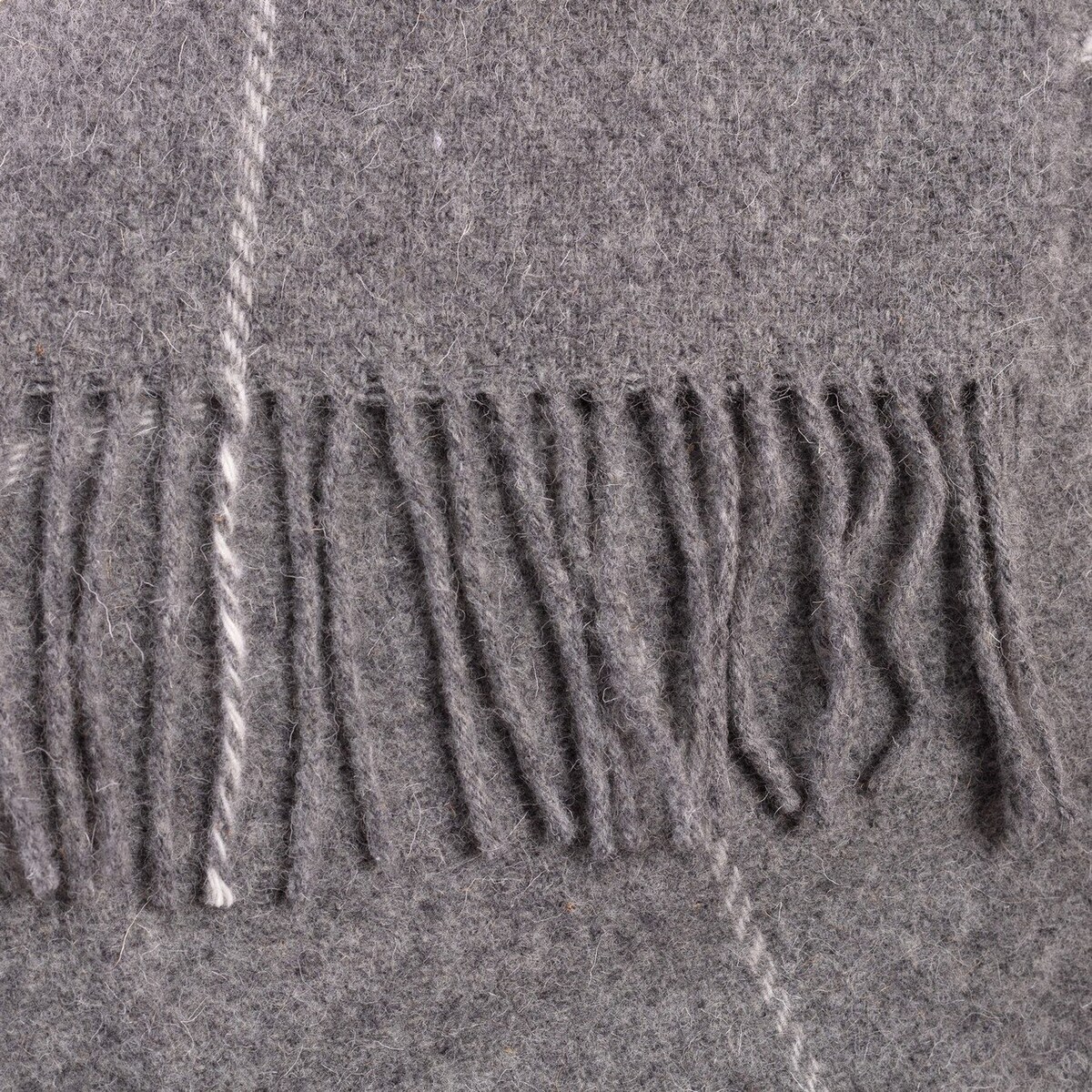 Pled Zelandia 140x200cm check grey, 140 x 200 cm