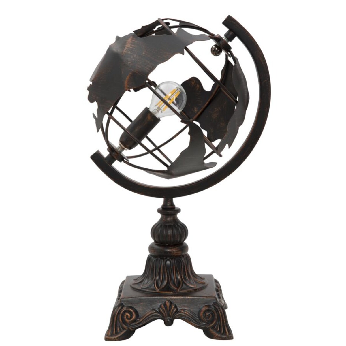 Lampa stołowa World Industry, żelazo, 24 x 20 x 40 cm, 1 x E14, do salonu i sypialni, Mauro Ferretti