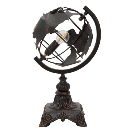 Lampa stołowa World Industry, żelazo, 24 x 20 x 40 cm, 1 x E14, do salonu i sypialni, Mauro Ferretti