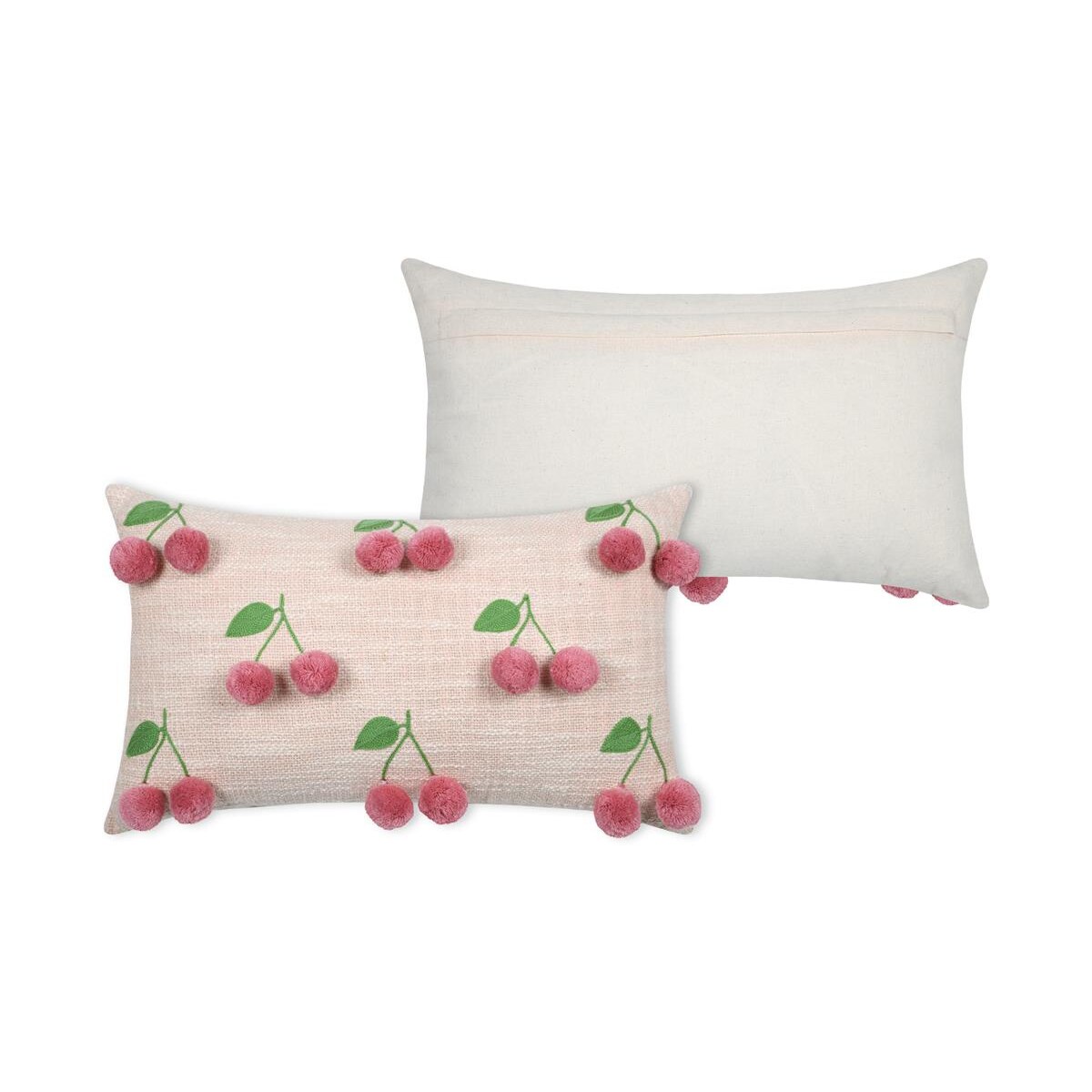 Poduszka ozdobna w wiśnie, CHERRIES, 30 x 50 cm