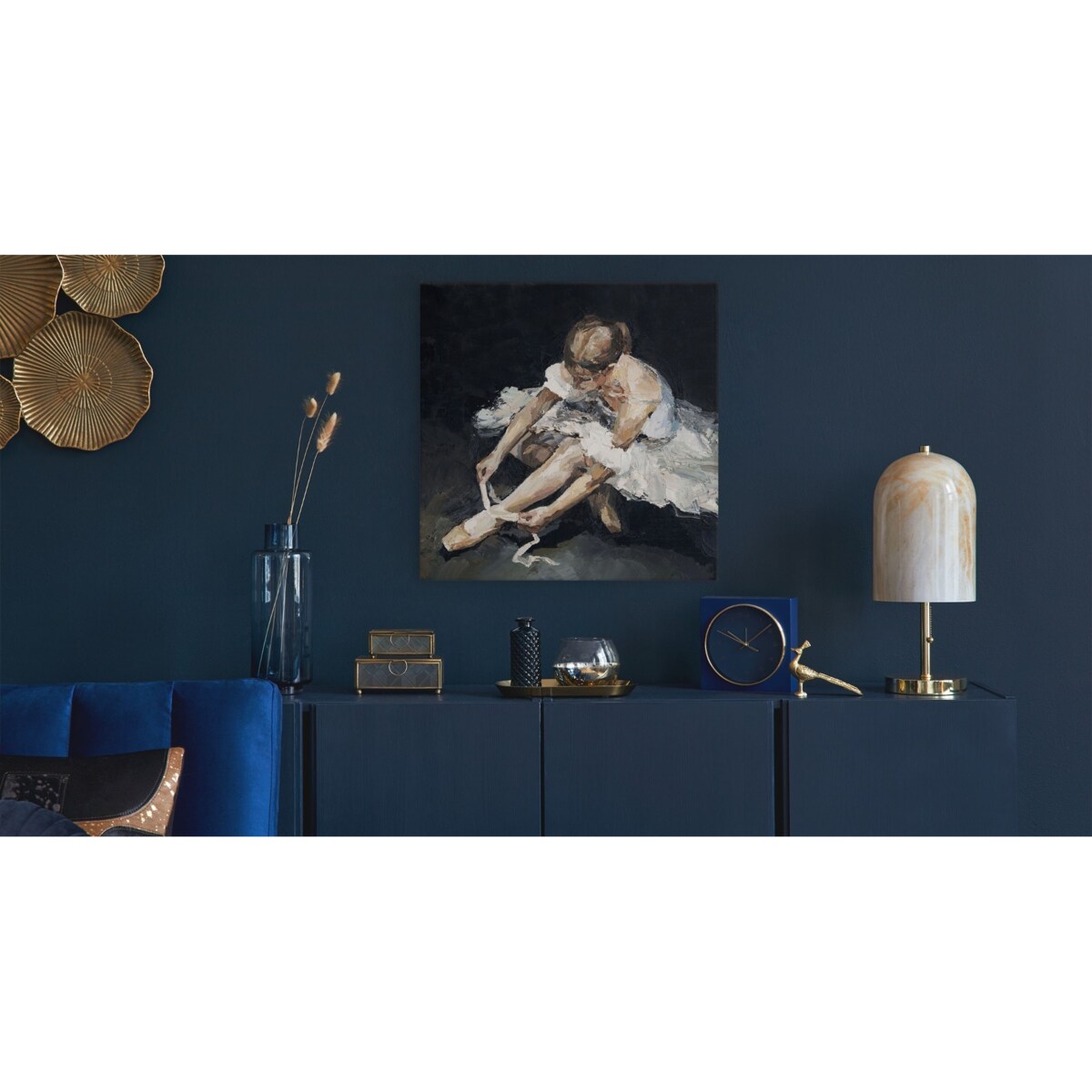 Obraz Na Płótnie BALETNICA Sztuka Taniec Balet 80x80cm