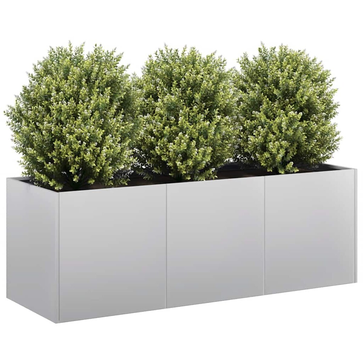 vidaXL Doniczka 120x40x40 cm Stal ocynkowana