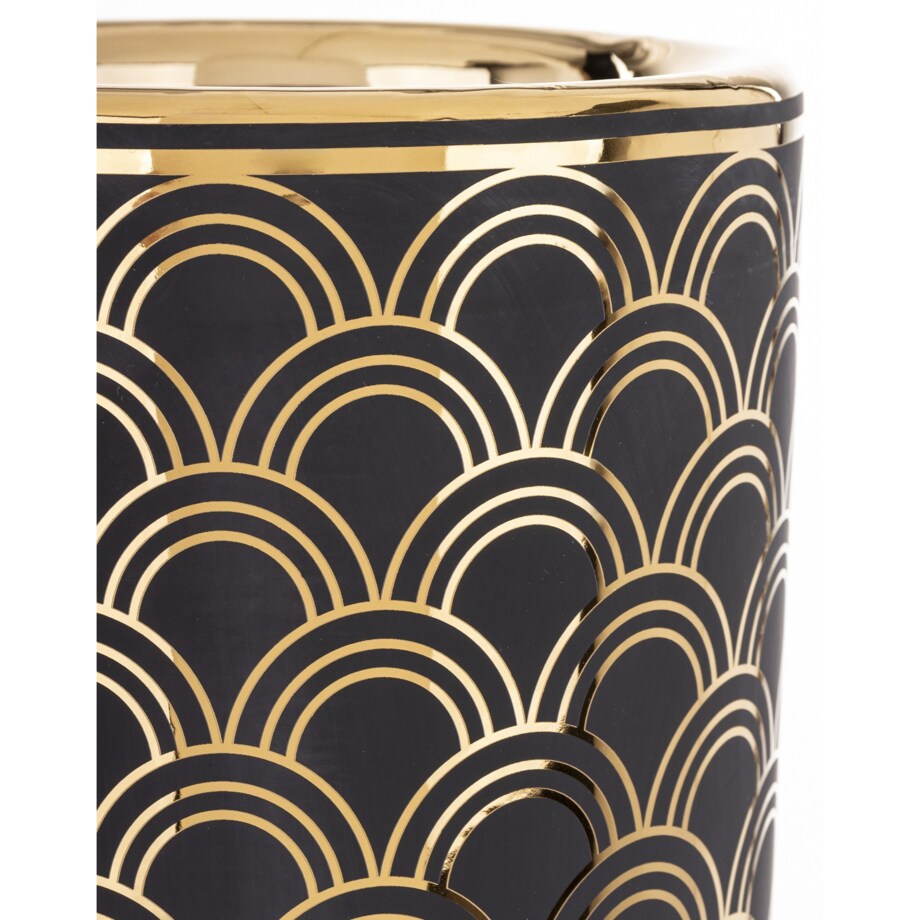 Parasolnik porcelanowy 46x20 cm CHADUR czarny