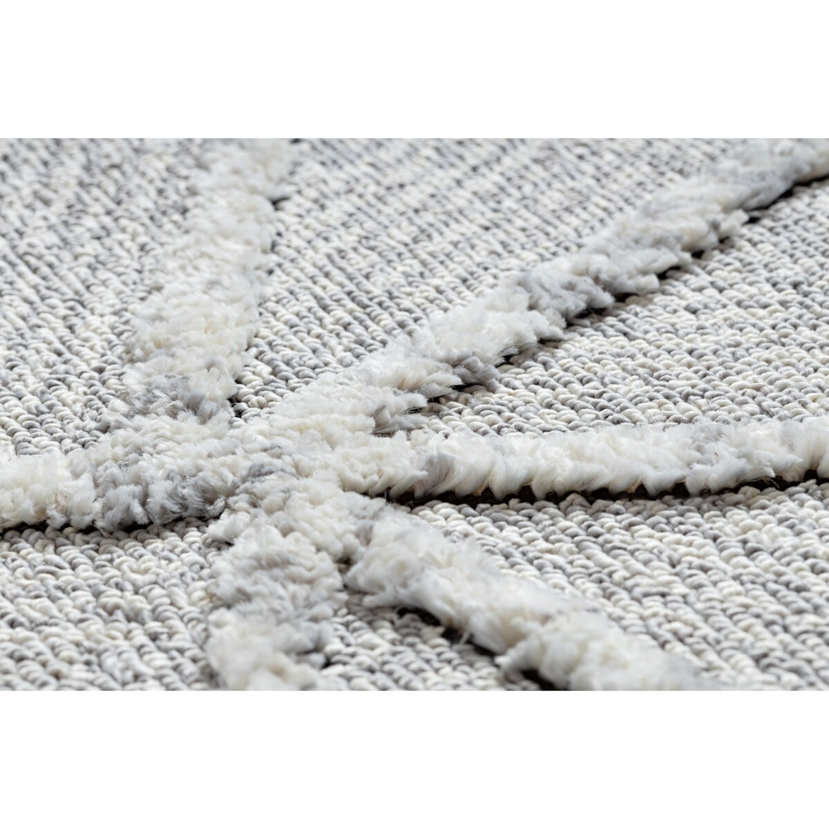 Dywan SEVILLA Z791C mozaika szary / biały 240x330 cm