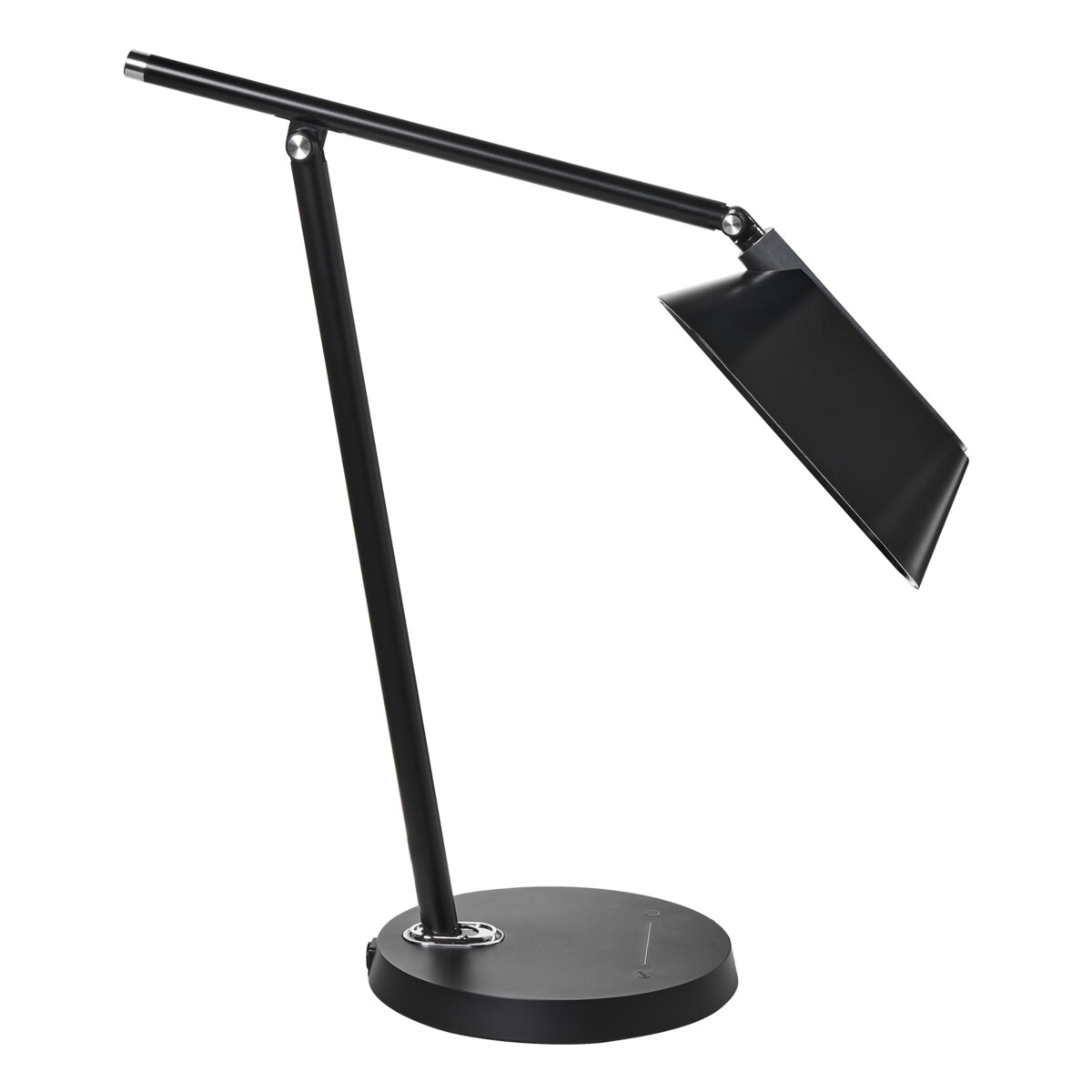 Lampa biurkowa LED LEONIS Ze ściemniaczem Czarny