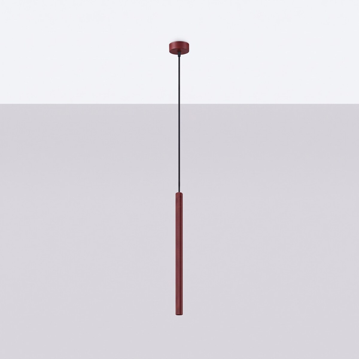 Lampa wisząca ARCHE 1 burgund