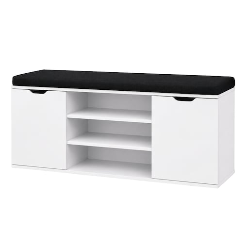 Szafka na buty z siedziskiem PORTA, 103 x 30 x 46 cm