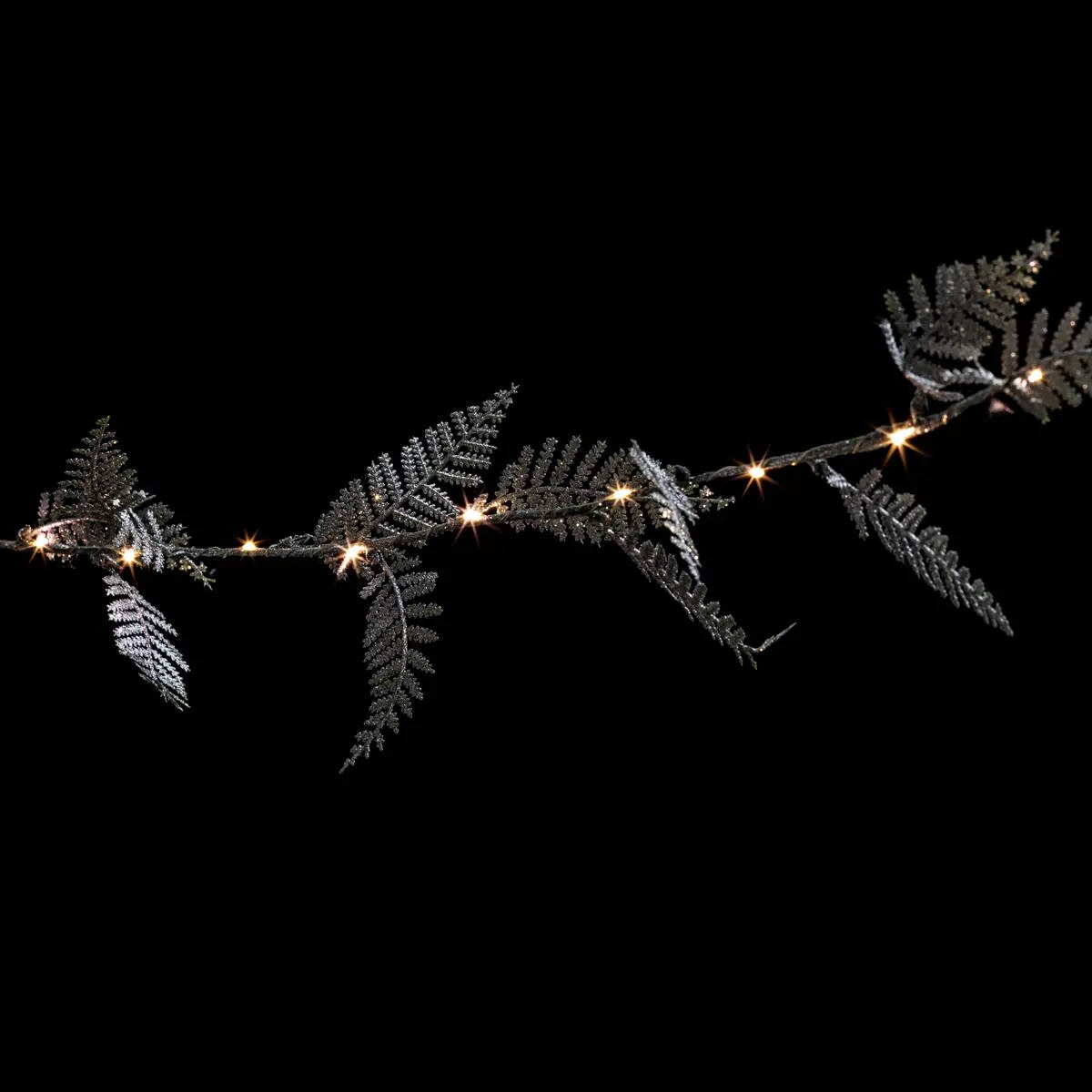 Girlanda świetlna wewnętrzna z roślinnym motywem, 25 LED