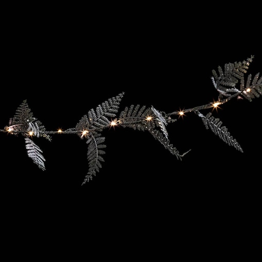 Girlanda świetlna wewnętrzna z roślinnym motywem, 25 LED