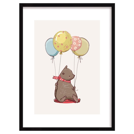 Obrazek Bubble Dreams Bear, 30x40cm