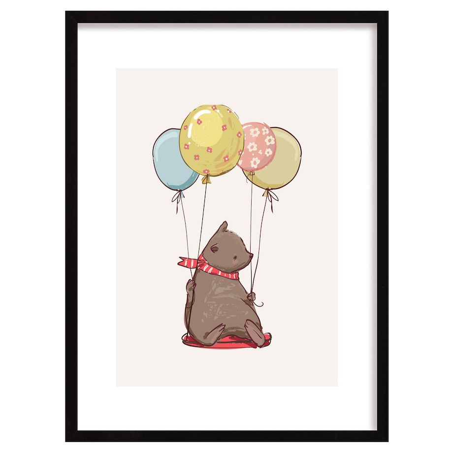 Obrazek Bubble Dreams Bear, 30x40cm