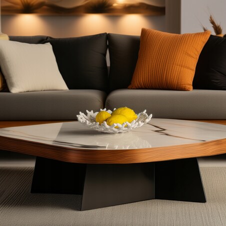 PATERA NA OWOCE DEKORACJE BIAŁA RAFA KORALOWA marynistyka na stół do salonu