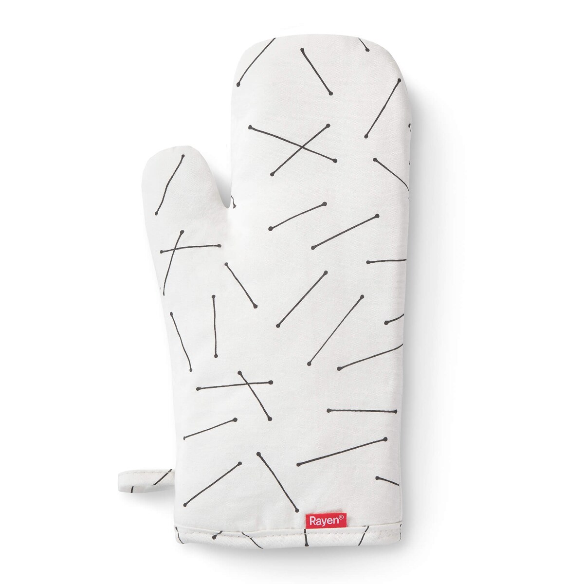 Rękawica kuchenna Rayen - 33 x 17 cm, Biały
