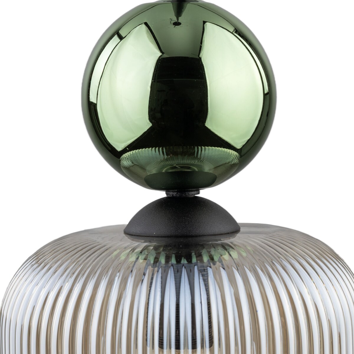 Lampa Wisząca SOPHIA Green Cognac 1xE14 LED TK Lighting