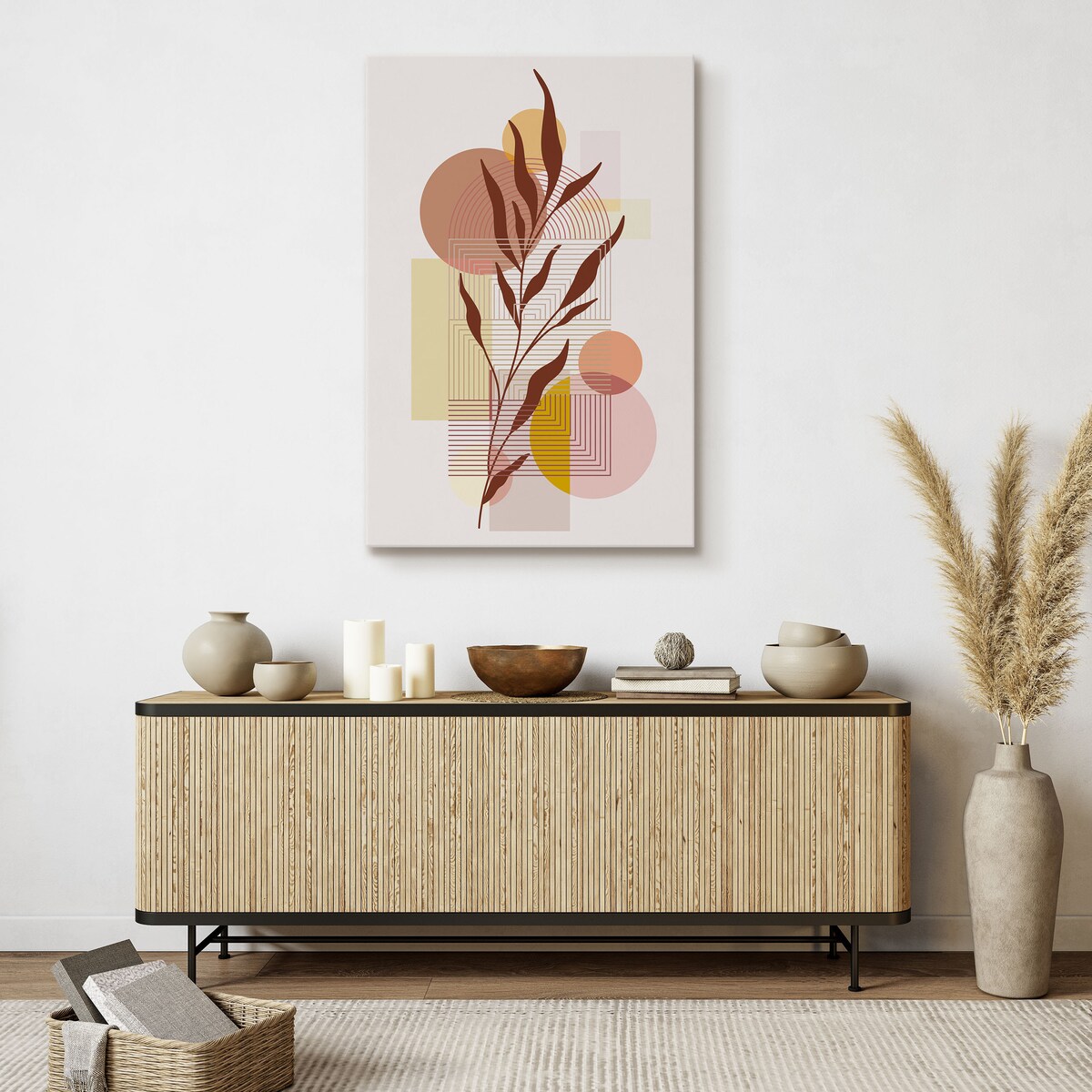 Obraz Gałązka w Stylu Boho 30x40cm