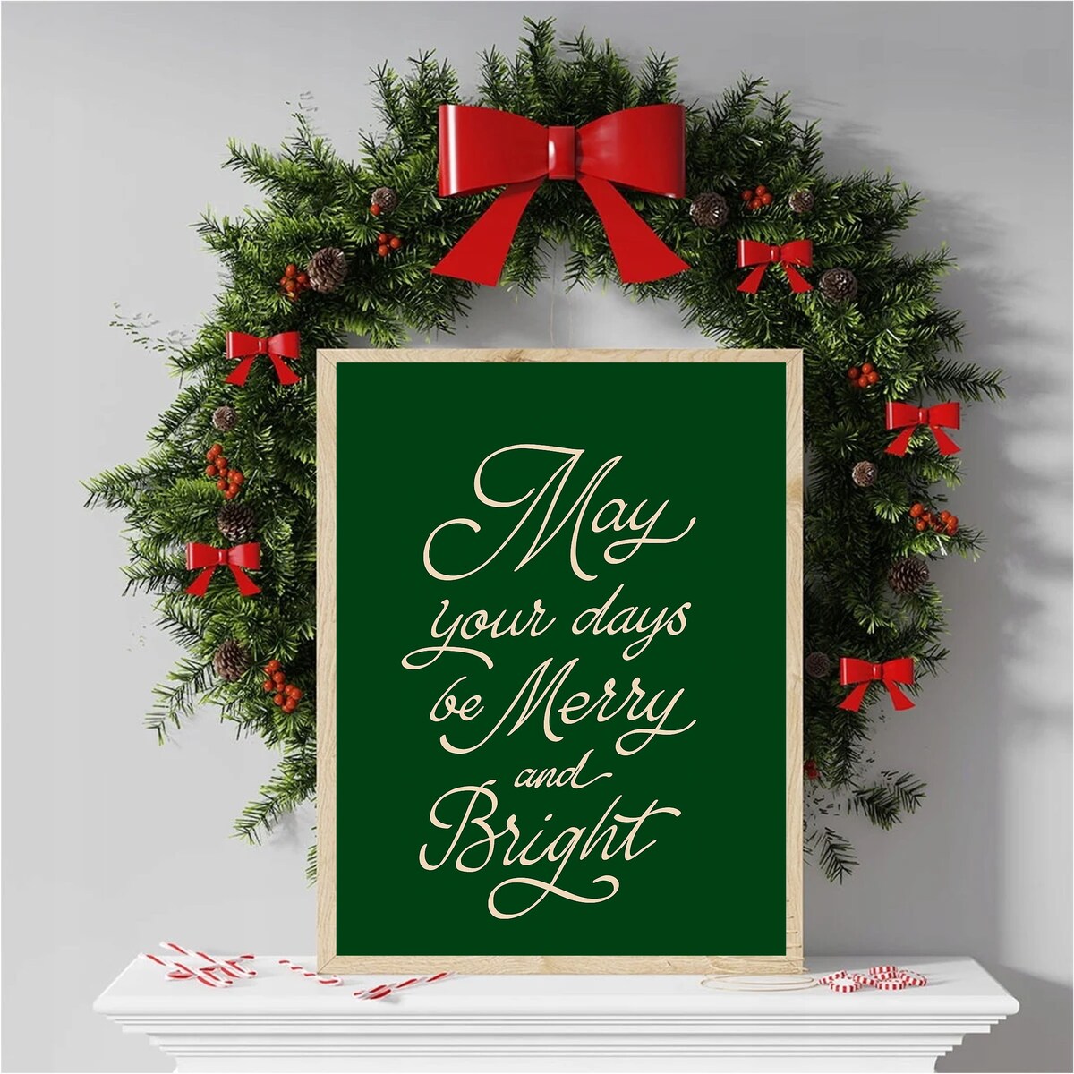 Poster Story, Plakat, Obraz - Merry Your Days, wymiary 21 x 30 cm