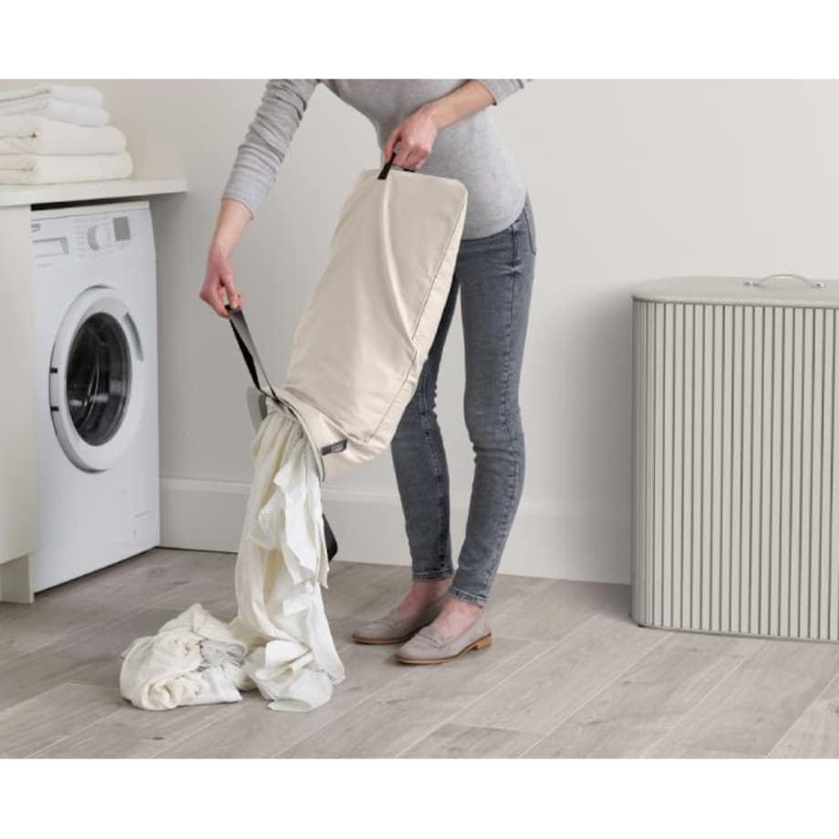 Kosz na pranie potrójny (ecru) Tota Lux Joseph Joseph