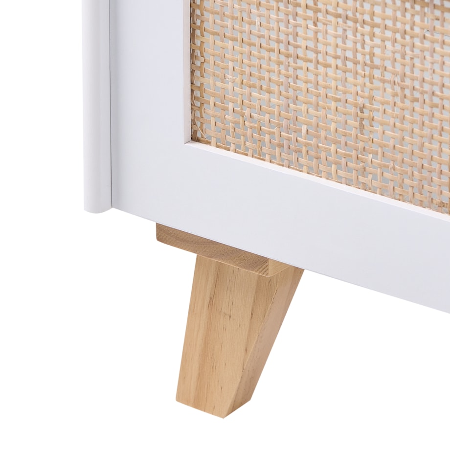 Regał na książki 2 półki JACKIT 72 cm Biały