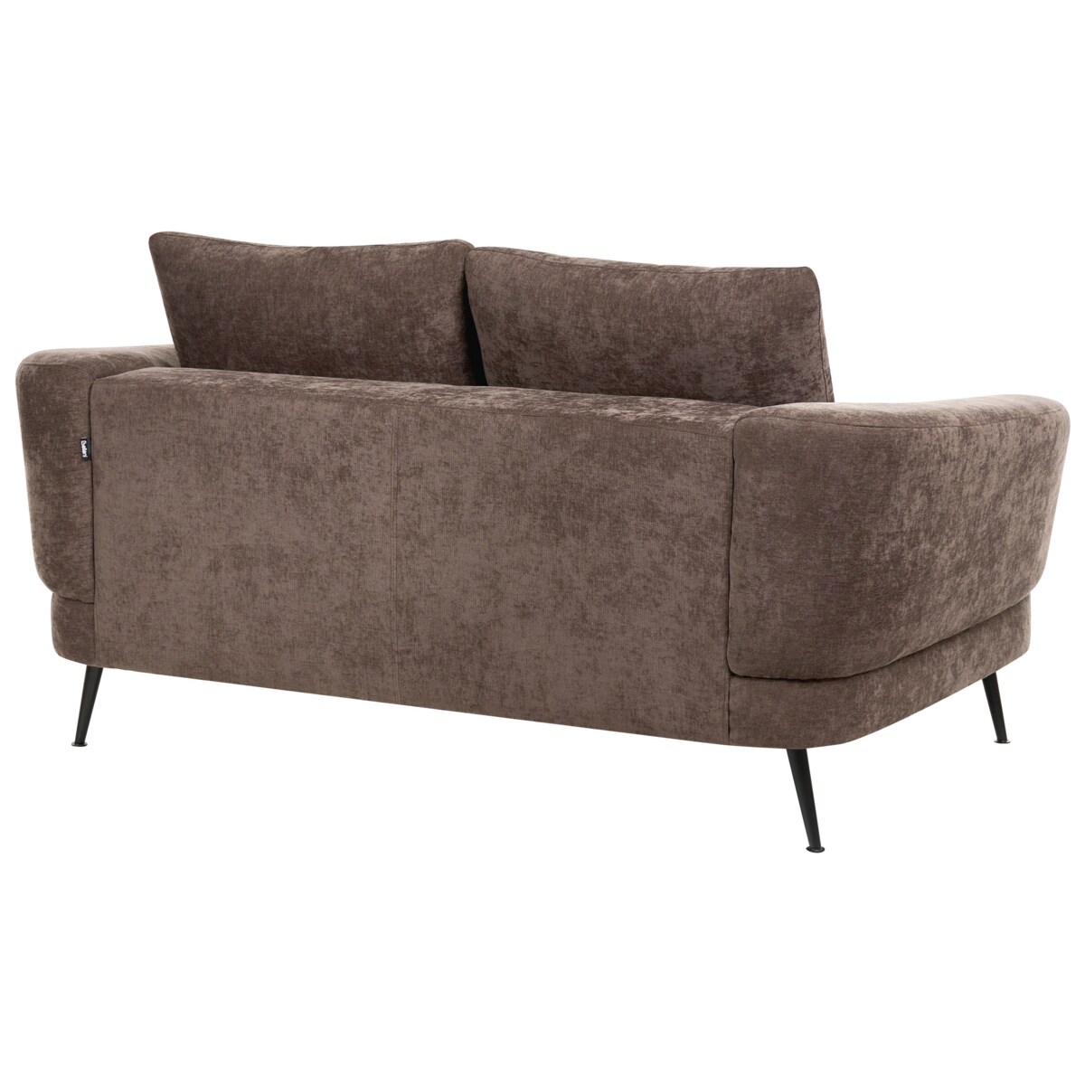 Sofa dla 2 osób KJAER Szenil Ciemnobrązowy