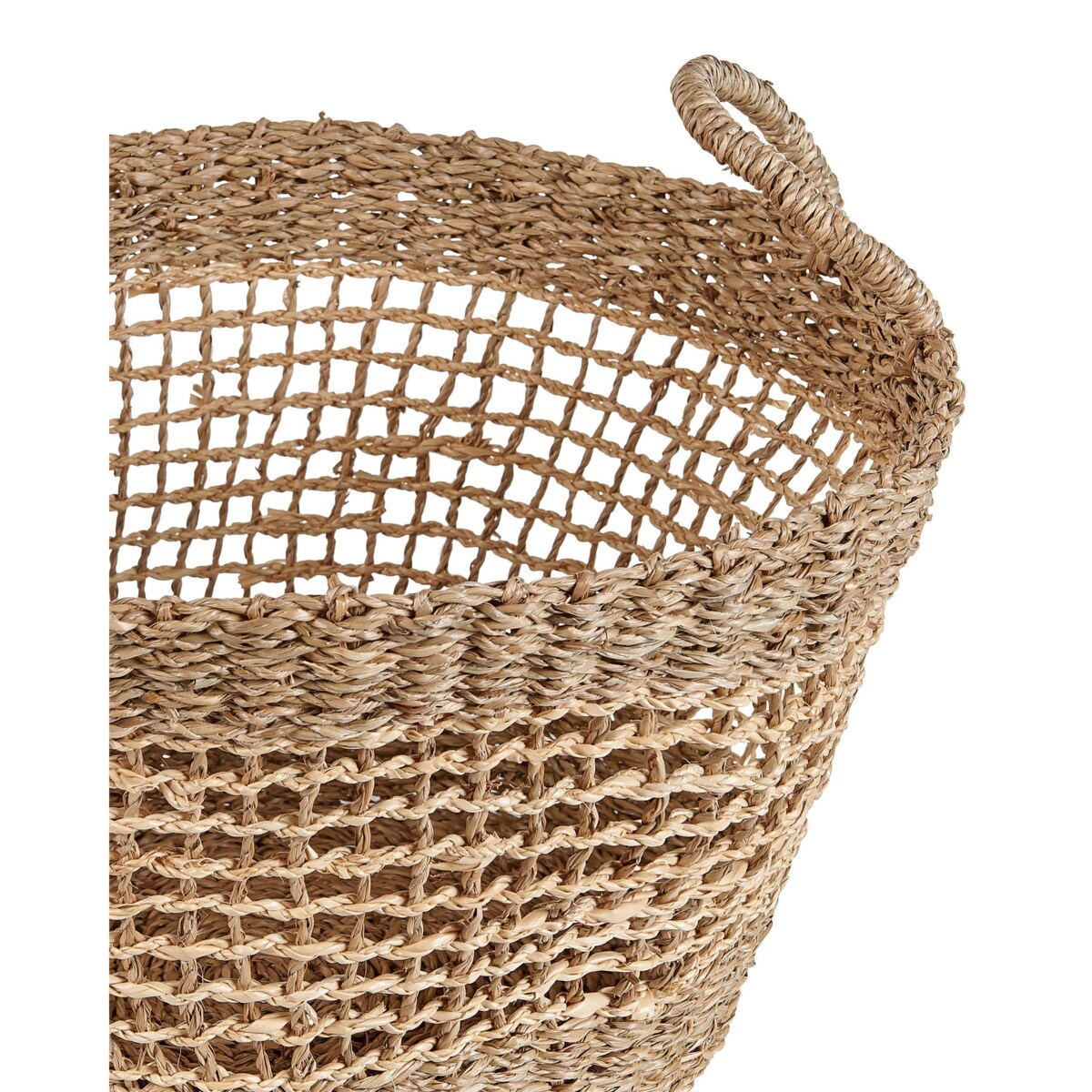 Zestaw 2 koszy z trawy morskiej naturalny AROWANA