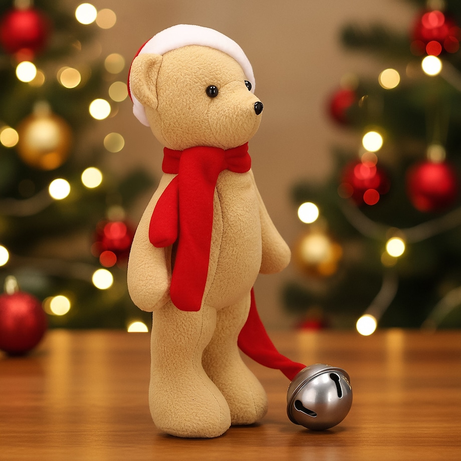 Skrzat świąteczny Miś ozdoba na święta