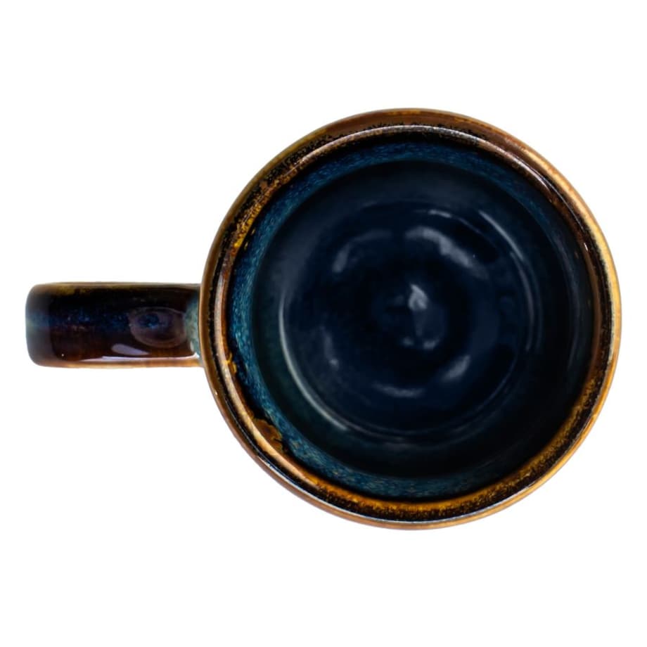 Komplet filiżanek do espresso 90 ml 6szt. Porcelana do kawy