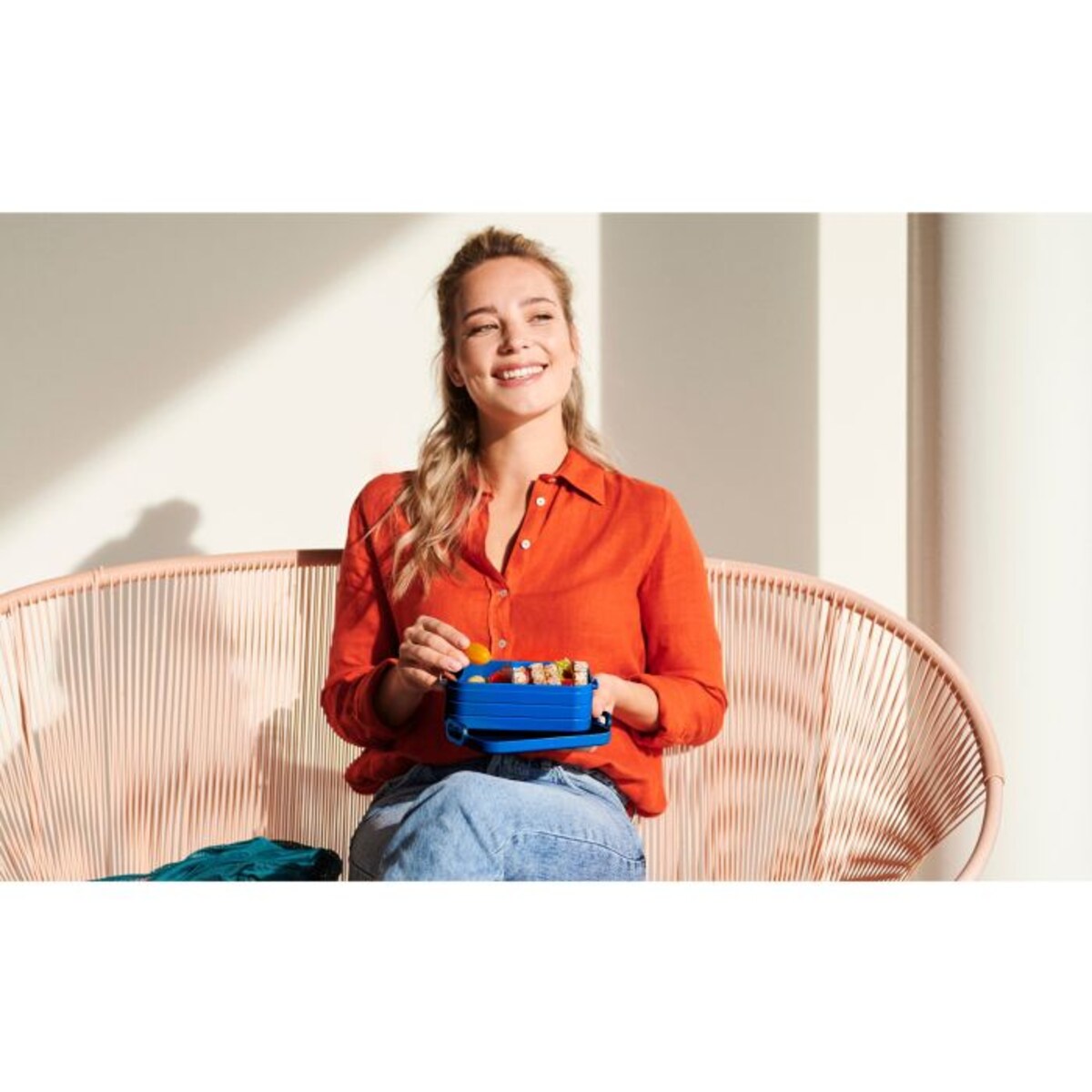 Lunchbox Take a Break Large Nordic Blue 107635515700