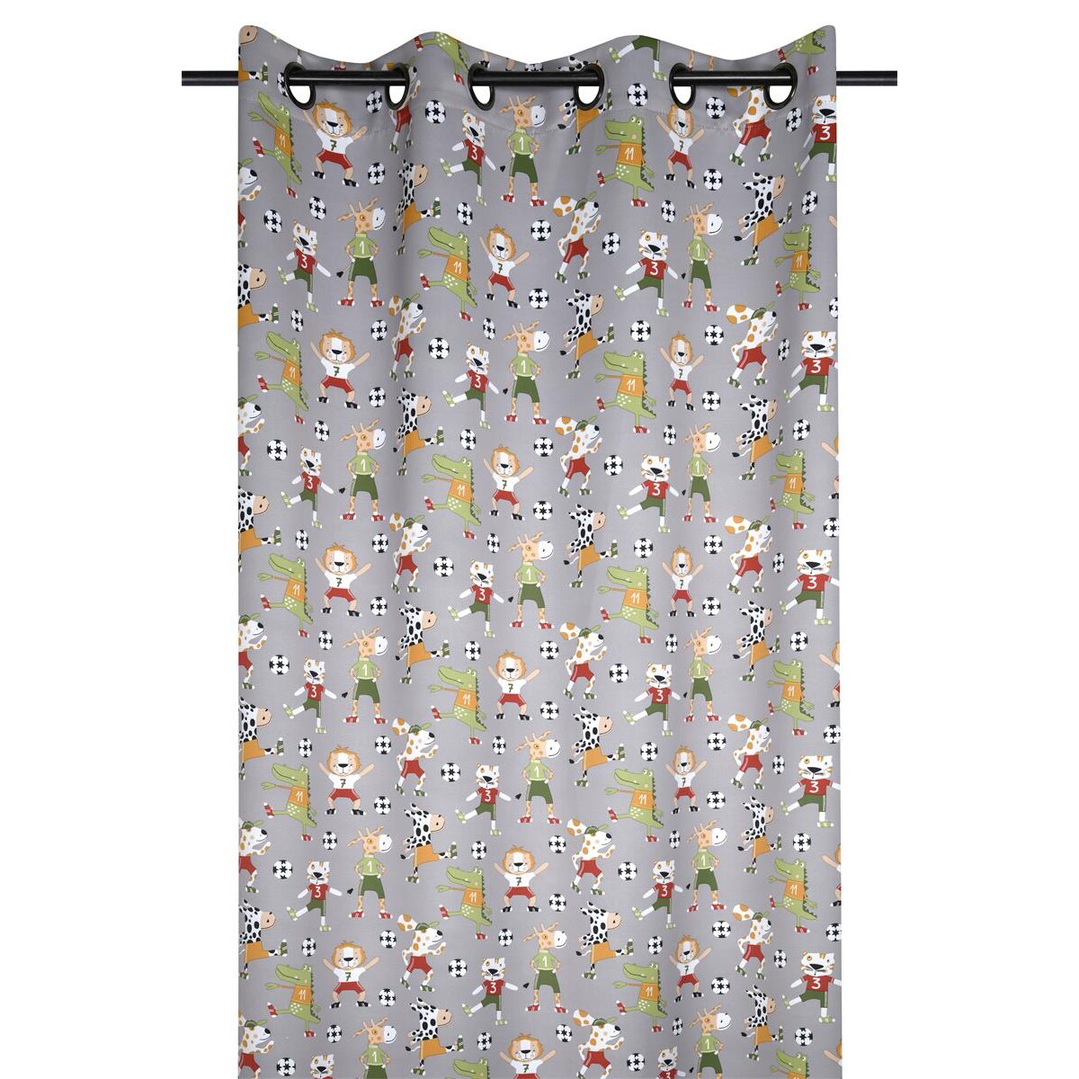 Zasłona na przelotkach MARACANA piłka nożna, 140 x 260 cm