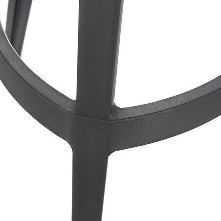 Hoker Preto 58x58x85cm, 58 x 68 x 85 cm