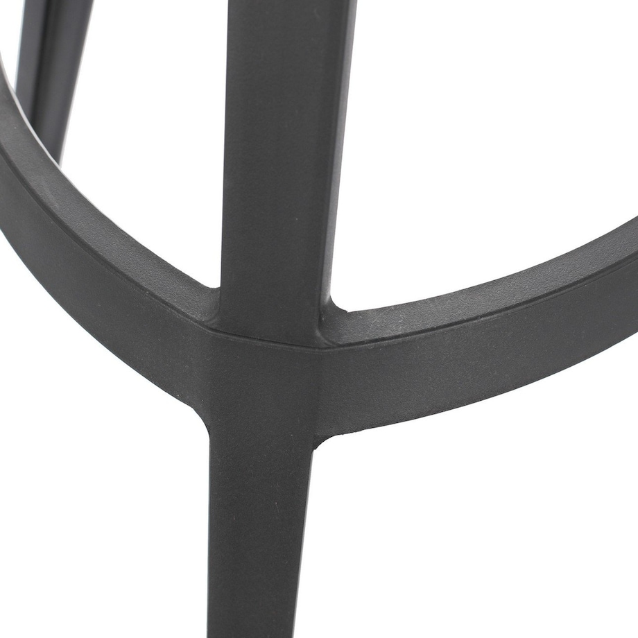 Hoker Preto 58x58x85cm, 58 x 68 x 85 cm