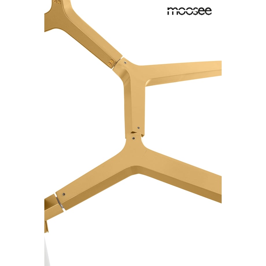 Lampa wisząca Candelabr MSE010100317 regulowana złota