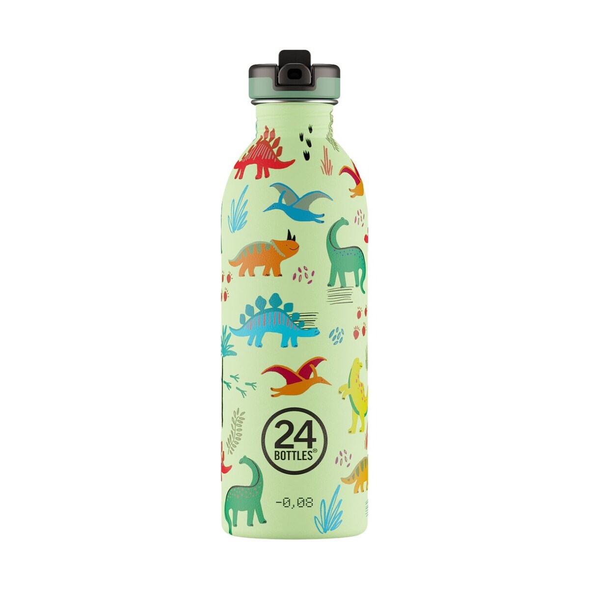 24BOTTLES butelka na wodę dla dzieci 500 ml, Jurassic Friends