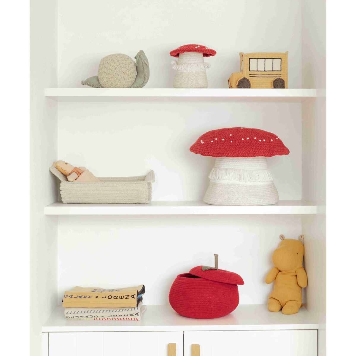 Duży Kosz Grzyb Muchomor Lorena Canals