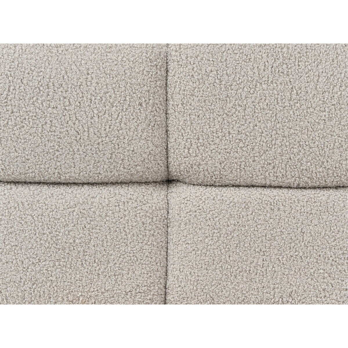 Sofa 3-osobowa boucle szara MULLOLA